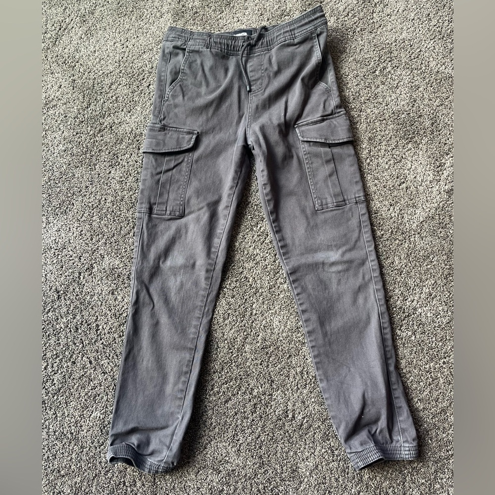 RSQ Gray Cargo Joggers